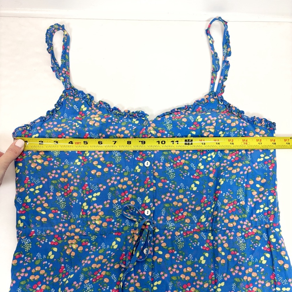 Rails Adalyn Midi Dress in Blue Citrus Grove Size L - Picture 7 of 9